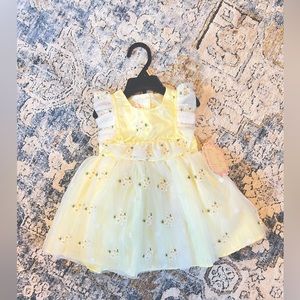 NWT 12 months Toddler Girl Yellow Flower Dress